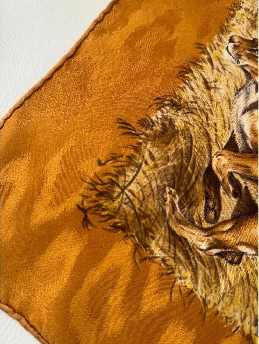 Hermès “Kenya” Carré 90 Jacquard Silk Scarf – Robert Dallet Wildlife Design